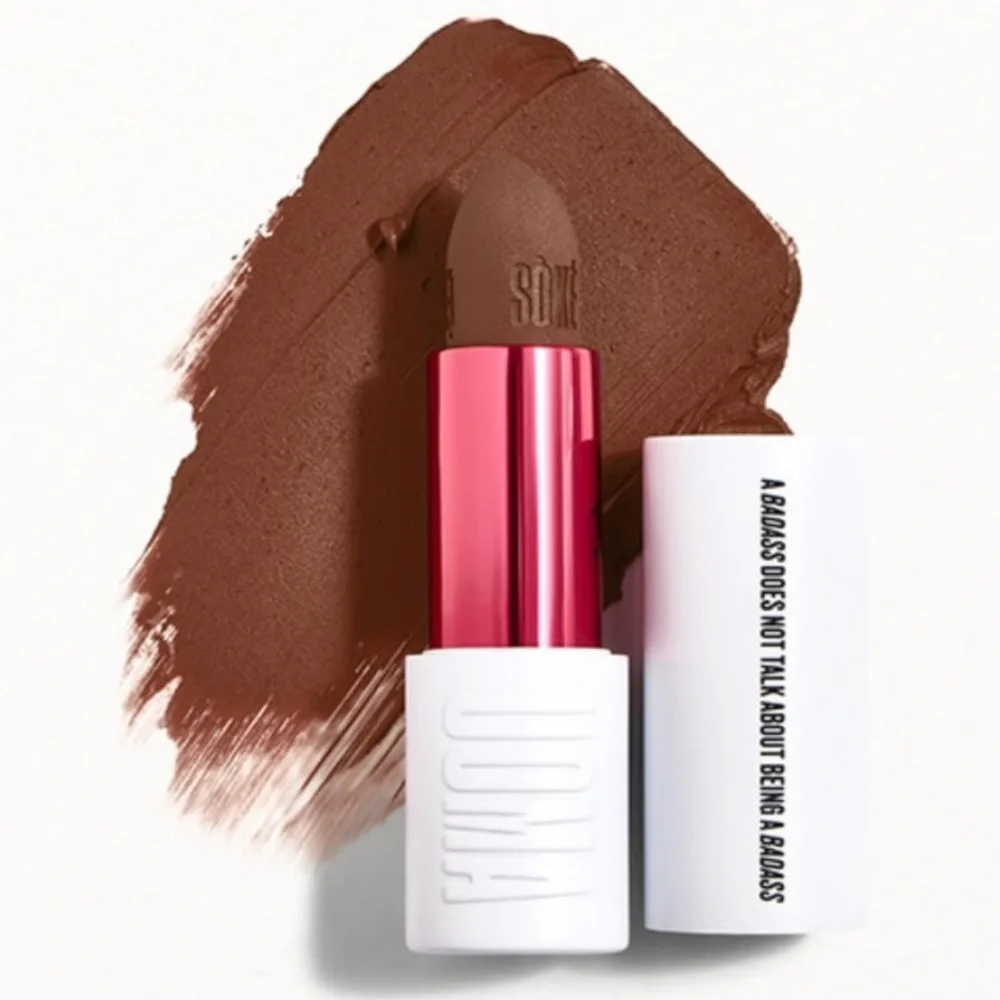 NEW UOMA Beauty Badass Icon Concentrated Matte Lipstick in Tracy NIB